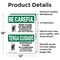Signmission Safety Culture Sign, 12 in Width, Vinyl Decal, Rectangle, Bilingual OS-2PACK-BC-D-1218-L-10001 - alternate 6